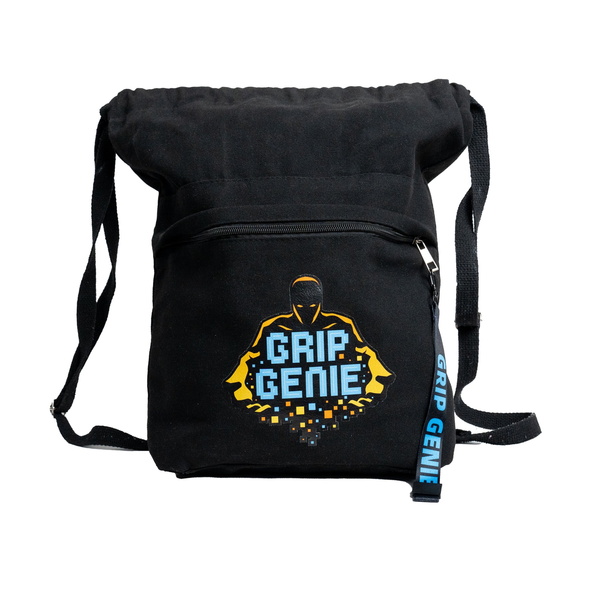 Logo Canvas String Bag