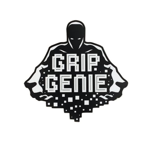 Black and White GG Sticker