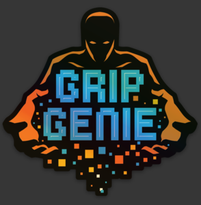 Holographic Grip Genie Sticker - Grip Genie